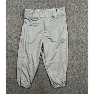 Rawlings Launch Series Knicker Baseball Pants Size Small Pro-Dri Gray Polyester